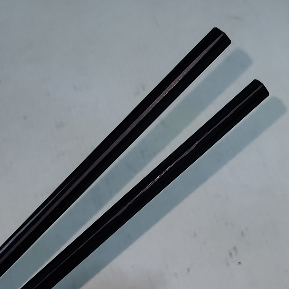 11" Black Steel Chopsticks - Picture 2 of 5